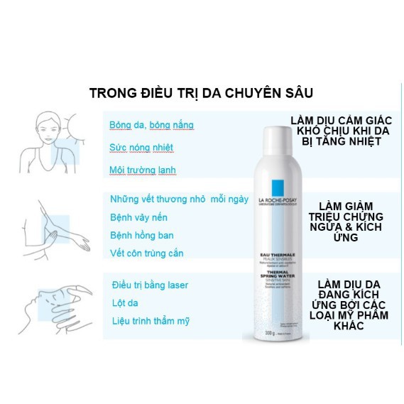 Nước xịt khoáng làm sạch và làm dịu cho da nhạy cảm La Roche Posay | BigBuy360 - bigbuy360.vn