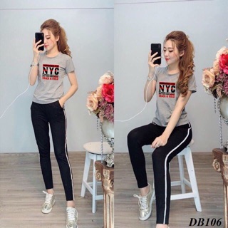 Áo thunnn kiểu và quần dài