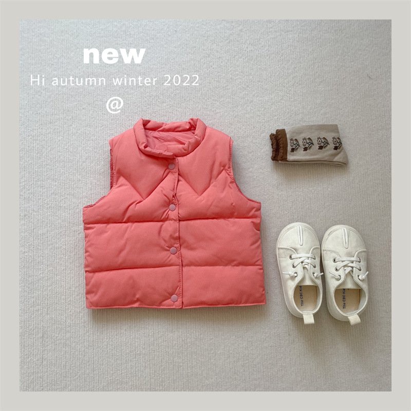 Áo phao Gile Hàn cho bé trai, bé gái phối đồ cực đỉnh