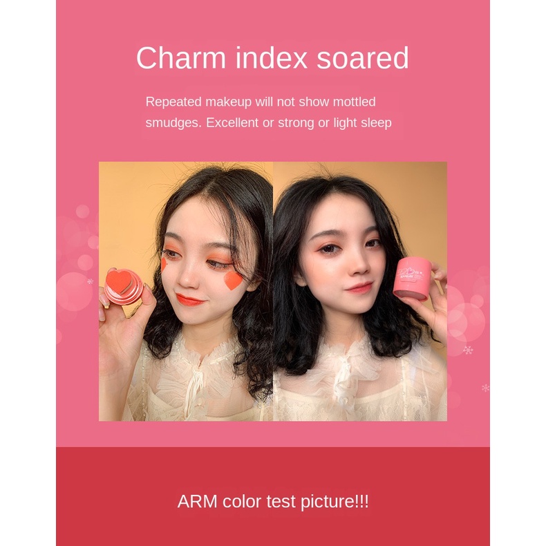 Xixi (Hàng Mới Về) Phấn Má Hồng Kiểm Soát Dầu Tạo Khối Trang Điểm | BigBuy360 - bigbuy360.vn