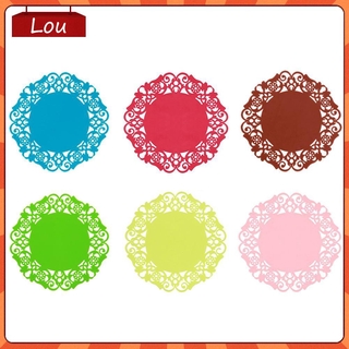 Miếng Lót Ly Silicon Hình Hoa Chống Trượt