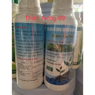 Đạm cá hồi phân bón vi lượng tư ÚC chai 1lit
