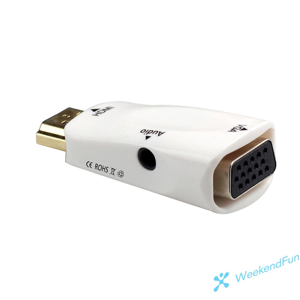 Bộ Chuyển Đổi Âm Thanh Từ 1080p Usb Hdmi Sang Vga Tv Av