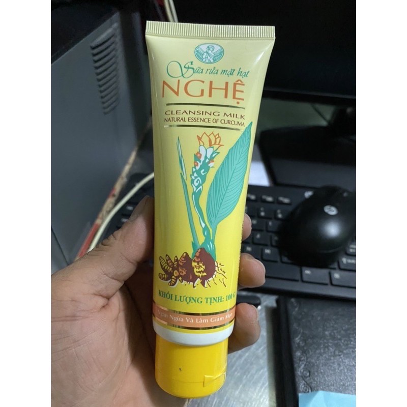 sữa rữa mặt hạt nghệ thorakao 100g lá nghệ | BigBuy360 - bigbuy360.vn