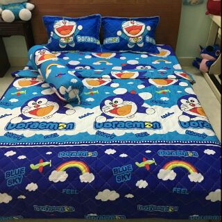 Bộ gra mền cotton poly 5 món cao cấp