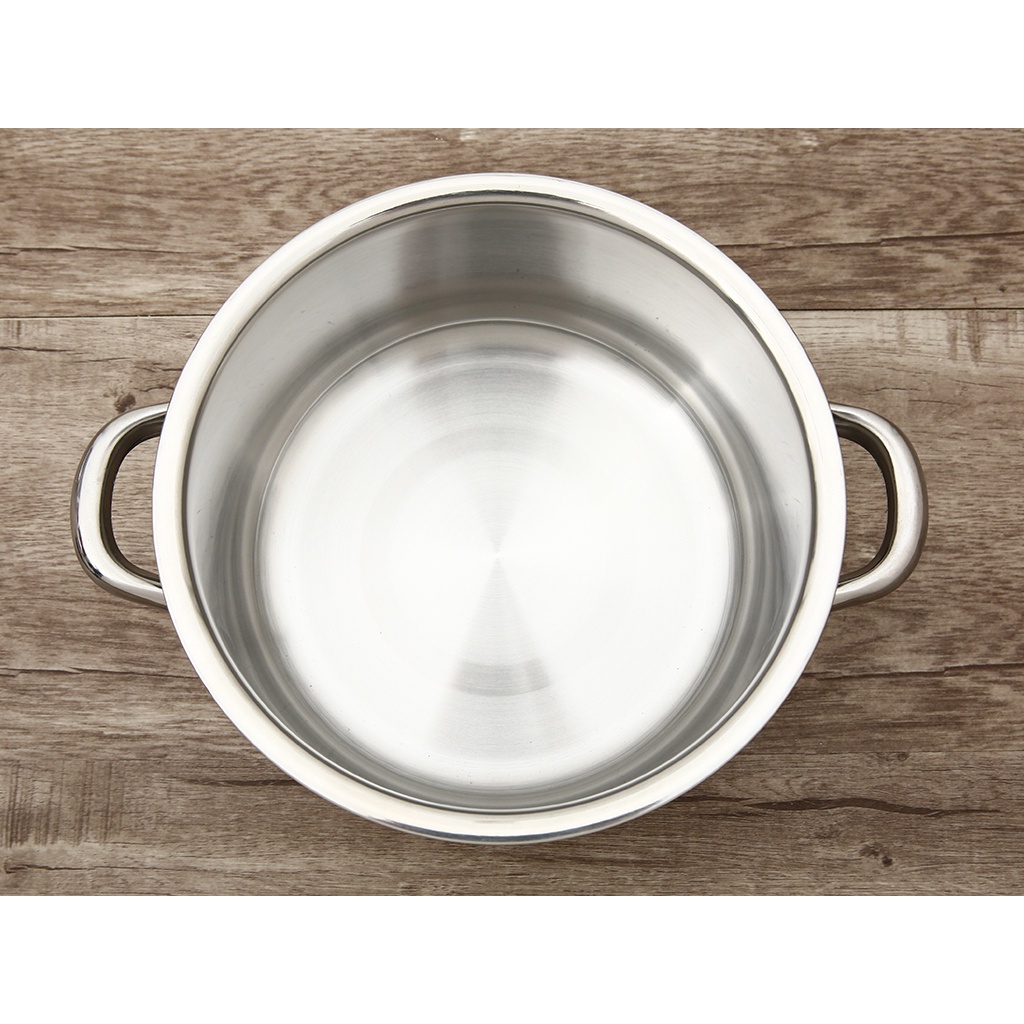 SUPOR- Bộ 3 nồi inox 430 Easycook đáy phẳng size 16/20/24cm, hàng chính hãng tương thích mọi loại bếp