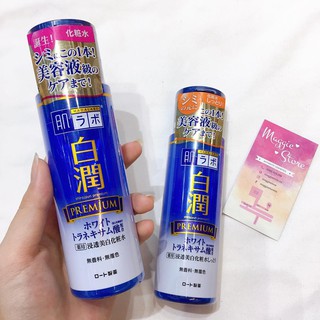 Nước hoa hồng dưỡng trắng Hada Labo Shirojyun Premium Whitening Lotion