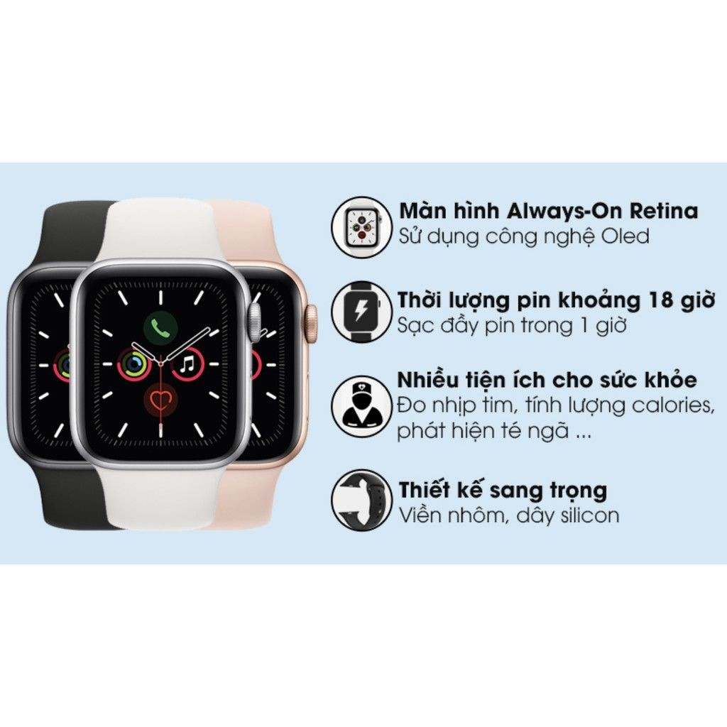 Đồng hồ Apple watch series 6 GPS 40-44mm chính hãng Apple mới 100% chưa kích hoạt