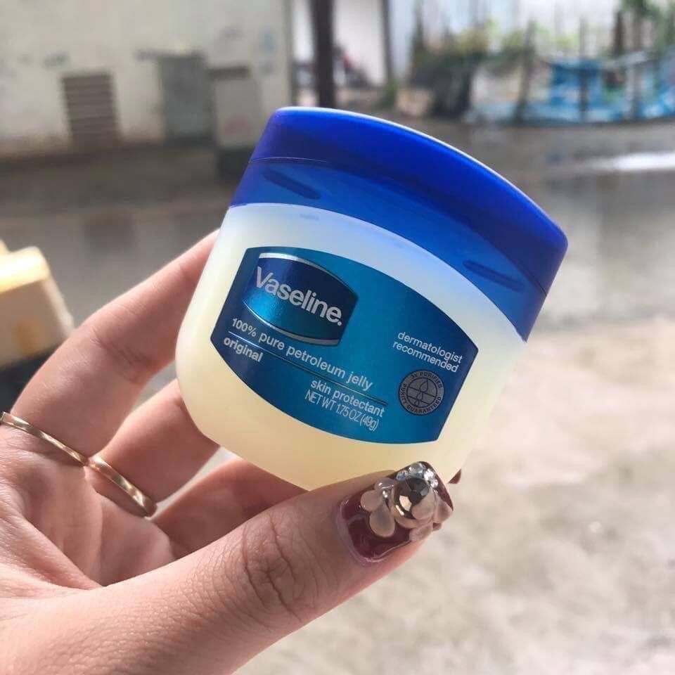 Sáp Dưỡng Ẩm Vaseline 100% Pure Petroleum Jelly Orriginal Mỹ 49Gr - HÀNG CHUẨN BAO CHECK