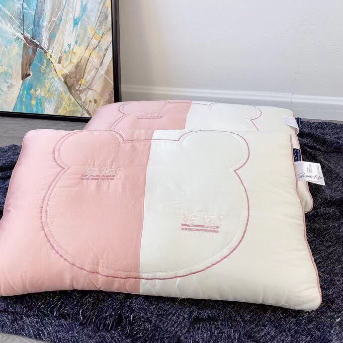 Ruột gối lụa tencel gấu hồng Teddy Bear cao cấp siêu êm mịn.Bông microfiber kích thước 50x70cm SHOP MH2T STORE