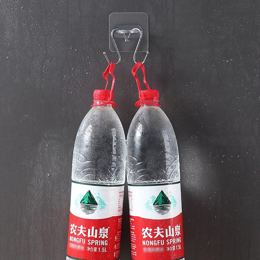 Giá Treo Chai Dầu Gội Trong Suốt Hình Tròn Tiện Dụng Cho Phòng Tắm / Nhà Bếp
