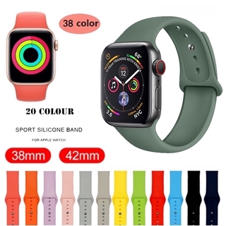 Dây Da Khóa Kim Loại Cho Đồng Hồ Apple Watch 38mm 42mm 40mm 44mm Series 3 4 5 Iwatch38Mm