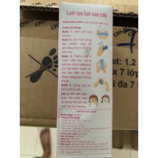Lưới tạo bọt rữa mặt cao cấp Senka