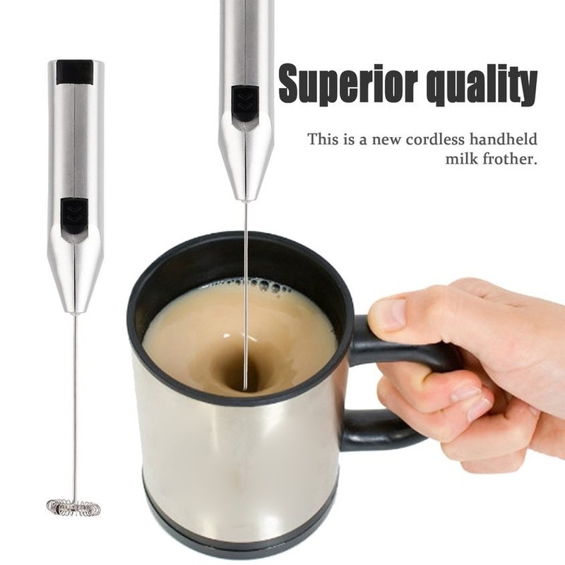 Máy Đánh Trứng / Tạo Bọt Cà Phê Chạy Điện Mini Tiện Dụng