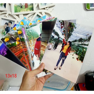 In ảnh theo yêu cầu size 13x18