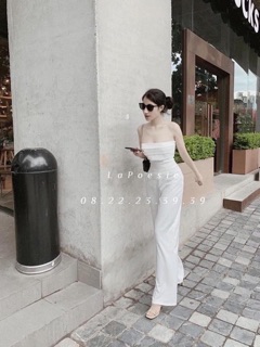 Jumpsuits cúp ngực ống suông