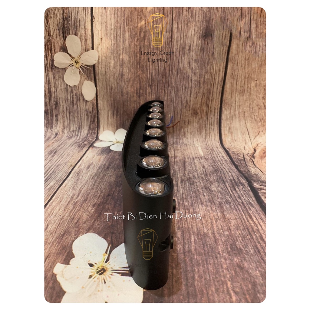 Đèn trang trí hắt tường Energy Green Lighting 2 đầu 16w chống nước TN191 - Thân nhôm - Bảo hành 12 tháng