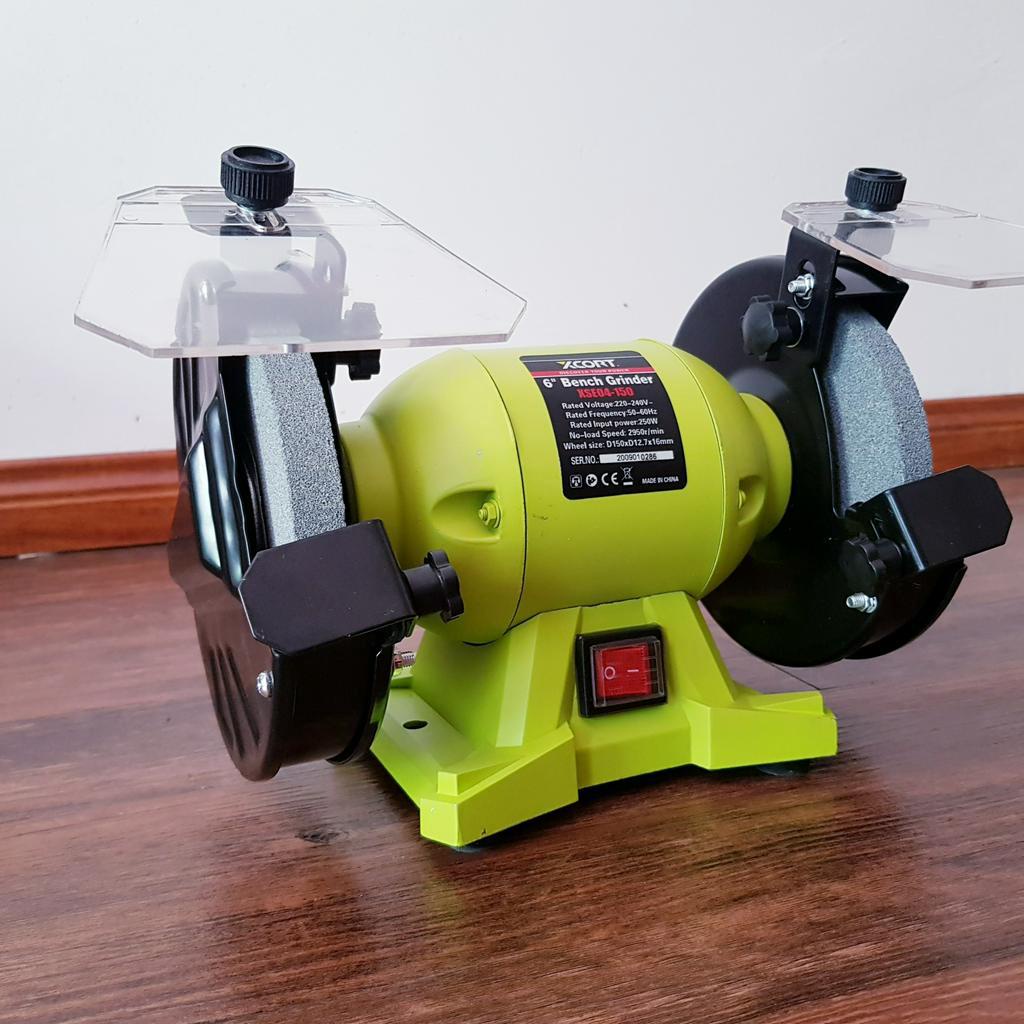 Máy mài 2 đá Máy mài dao 250W Lõi đồng Chính Hãng