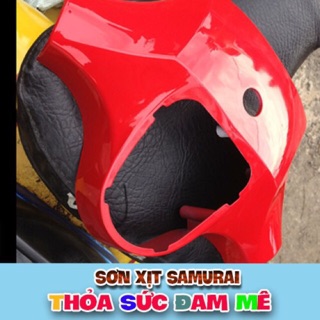 Sơn samurai combo màu đỏ bóng h138