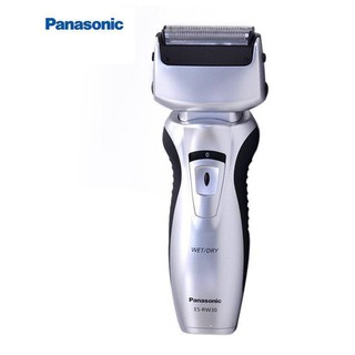 Máy cạo râu Panasonic ES-RW30 (bạc) lưỡi kép dùng được cả ướt và khô- HÀNG CHÁNH HÃNG NHẬP KHẨU