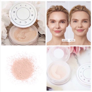 Phấn phủ Becca Hydra-Mist Set & Refresh Powder