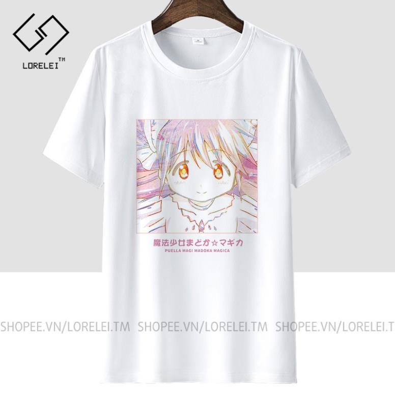 (SALE) Áo thun Madoka Magica Ultimate Madoka Art ngắn tay