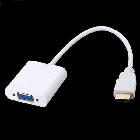 [Mã ELAPR10K giảm 10k đơn 20k] Bộ Cáp Chuyển đổi từ HDMI Sang Vga Có Âm Thanh (Trắng) | BigBuy360 - bigbuy360.vn