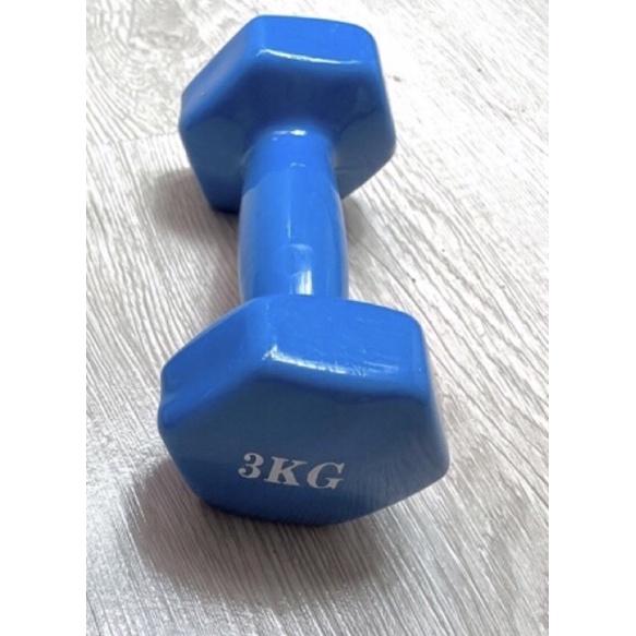 TẠ TAY 3KG CHỐNG TRẦY XƯỚC NHỎ GỌN