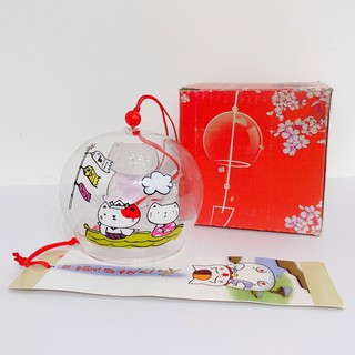 Chuông Gió Furin Nhật Bản Hình Mèo Thần Tài