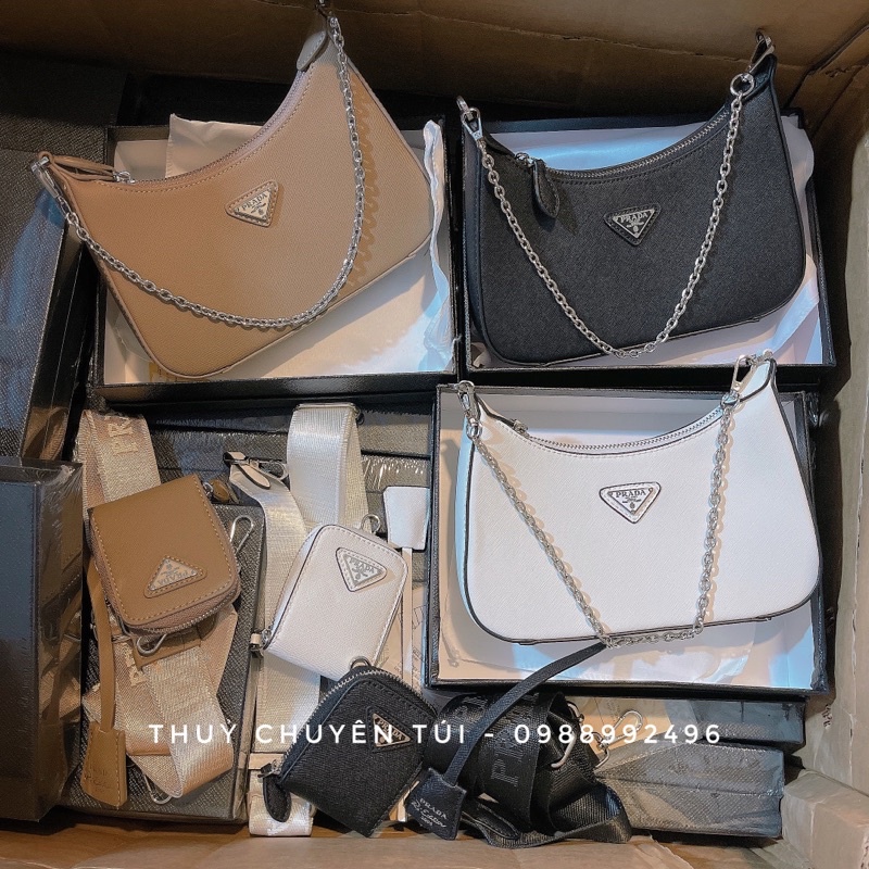 Sét Prada Kèm Ví Fullbox Nguyên seal size 23