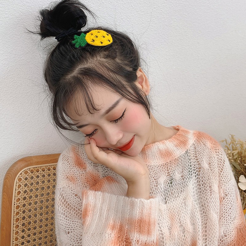 Kẹp Tóc Hình Trái Cây Dành Cho Bé Gái