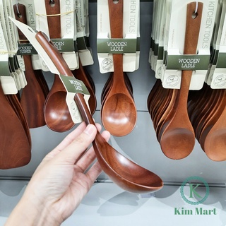 Muỗng múc canh bằng gỗ rose wood lock&lock f00090 - chính hãng