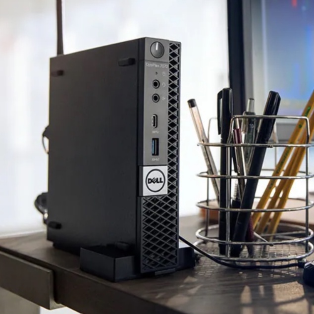 Máy Tính PC DELL TINY OPTIPLEX 7070 I3_9100T/RAM_8GB/SSD128GB_NVME/1TB_HDD/WIFI_BLUETOOTH