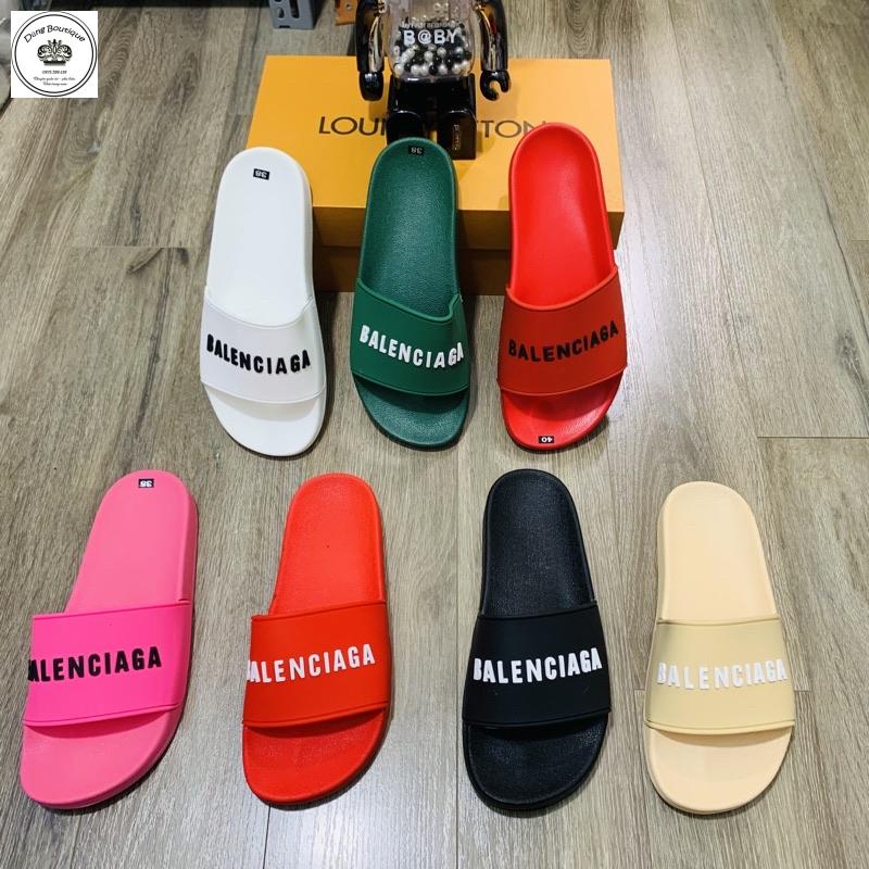 Dép balenciaga hàng sp fullbox + bill _Dép nam quai ngang hot hit_Hình ảnh video shop tự quay_Ảnh thật của đế