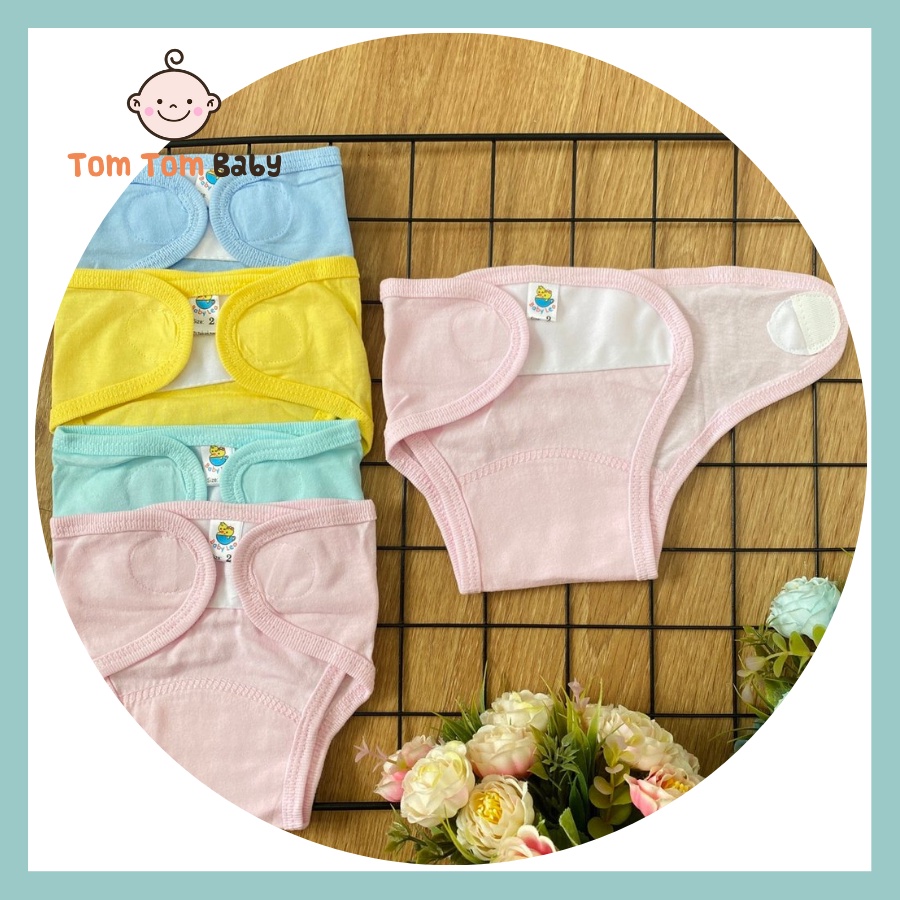 Set 5 cái Tã Vải sơ sinh Thái Hà Thịnh - Size 1,2,3 cho bé sơ sinh -8kg