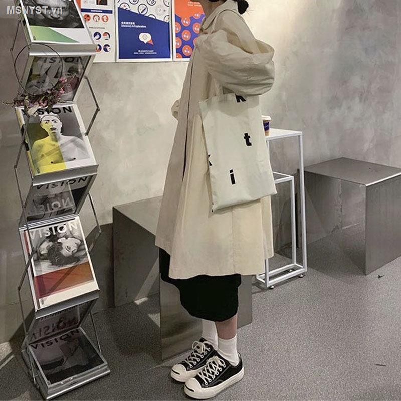 MINGBO Áo khoác gió dáng rộng tay phồng cổ búp bê Nhật Bản có khóa cài
 | BigBuy360 - bigbuy360.vn