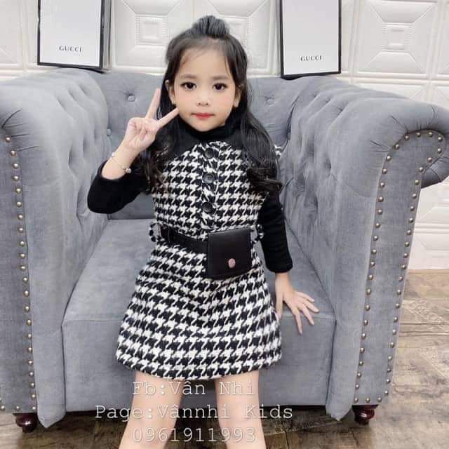 Sét váy dạ cho bé
