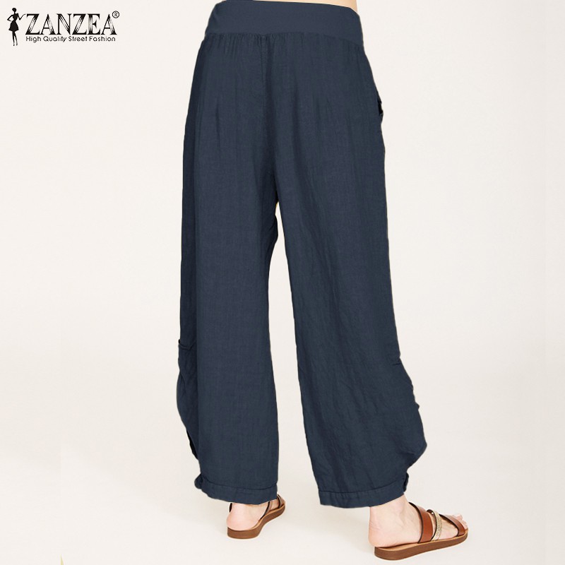 Quần Dài Ống Rộng Xẻ Tà Thời Trang Dành Cho Nữ | BigBuy360 - bigbuy360.vn