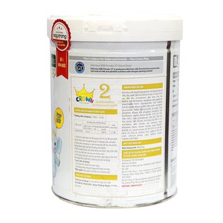 Sữa bột Koko Crown 2 - 800g (từ 06 - 12 tháng tuổi)