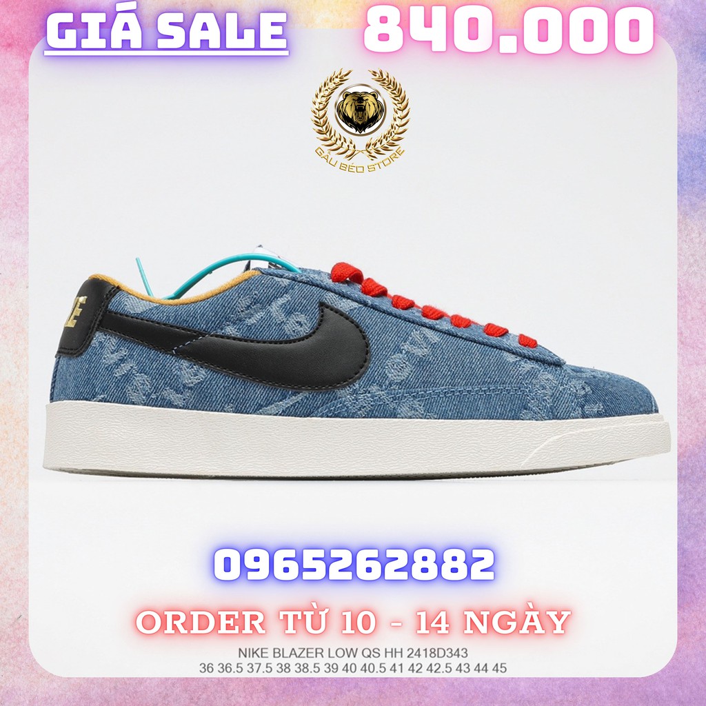 Order 1-2 Tuần + Freeship Giày Outlet Store Sneaker _Nike Blazer Mid x Levi's Strauss MSP: 2418D3431 gaubeaostore.shop