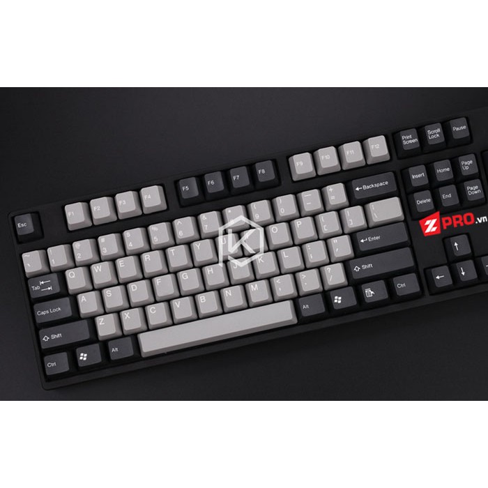 Bộ Keycap 104 phím Taihao Đen - Xám