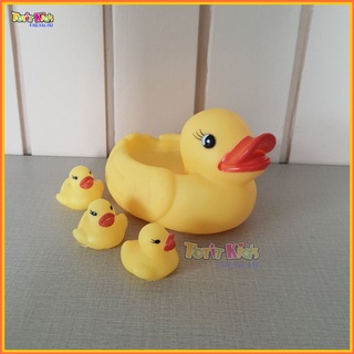 Vịt thả bồn tắm 1 mẹ 3 con có còi