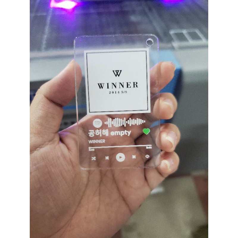 [In theo yêu cầu] Móc khoá Spotify các nhóm nhạc