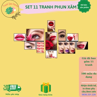 TRANH PHUN XĂM SPA TRANG TRÍ PHUN XĂM SIÊU ĐẸP GIÁ RẺ SEOLIP1 ÁNH DƯƠNG