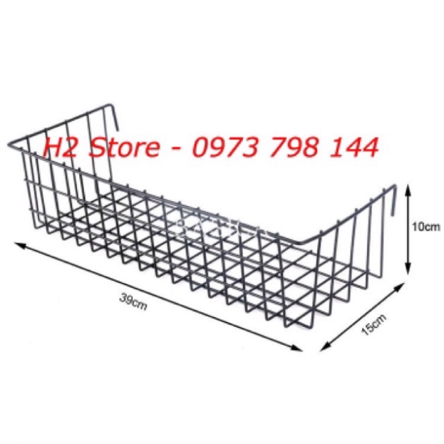 Giỏ (rổ) lưới thép treo đồ size to, decor, chụp ảnh sản phẩm siêu hot
