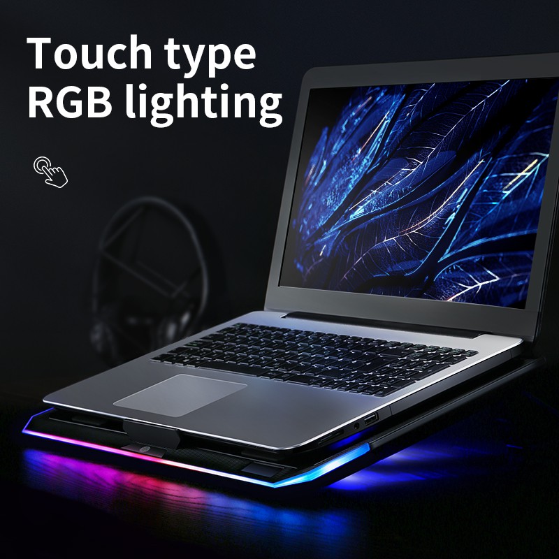 Đế tản nhiệt làm mát RGB LLANO chất lượng cao tiện dụng cho máy tính xách tay