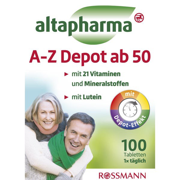 A Z ab 50 Altapharma lọ 100 viên của Đức