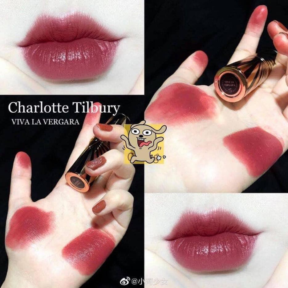 Set Son CharlotteTilbury Hot Lip 2 Minisize