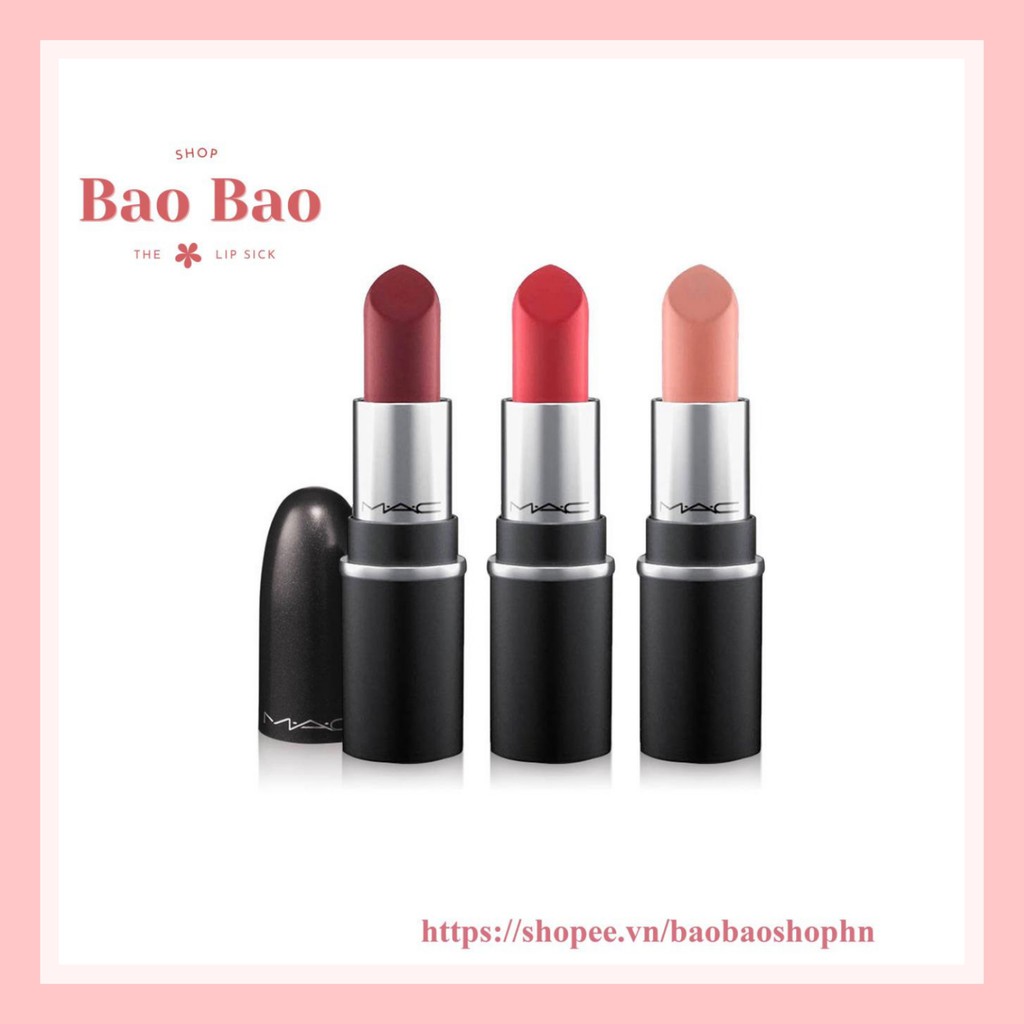 Son MAC Powder Kiss Lipstick Rouge À Lèvres mini 1.8g