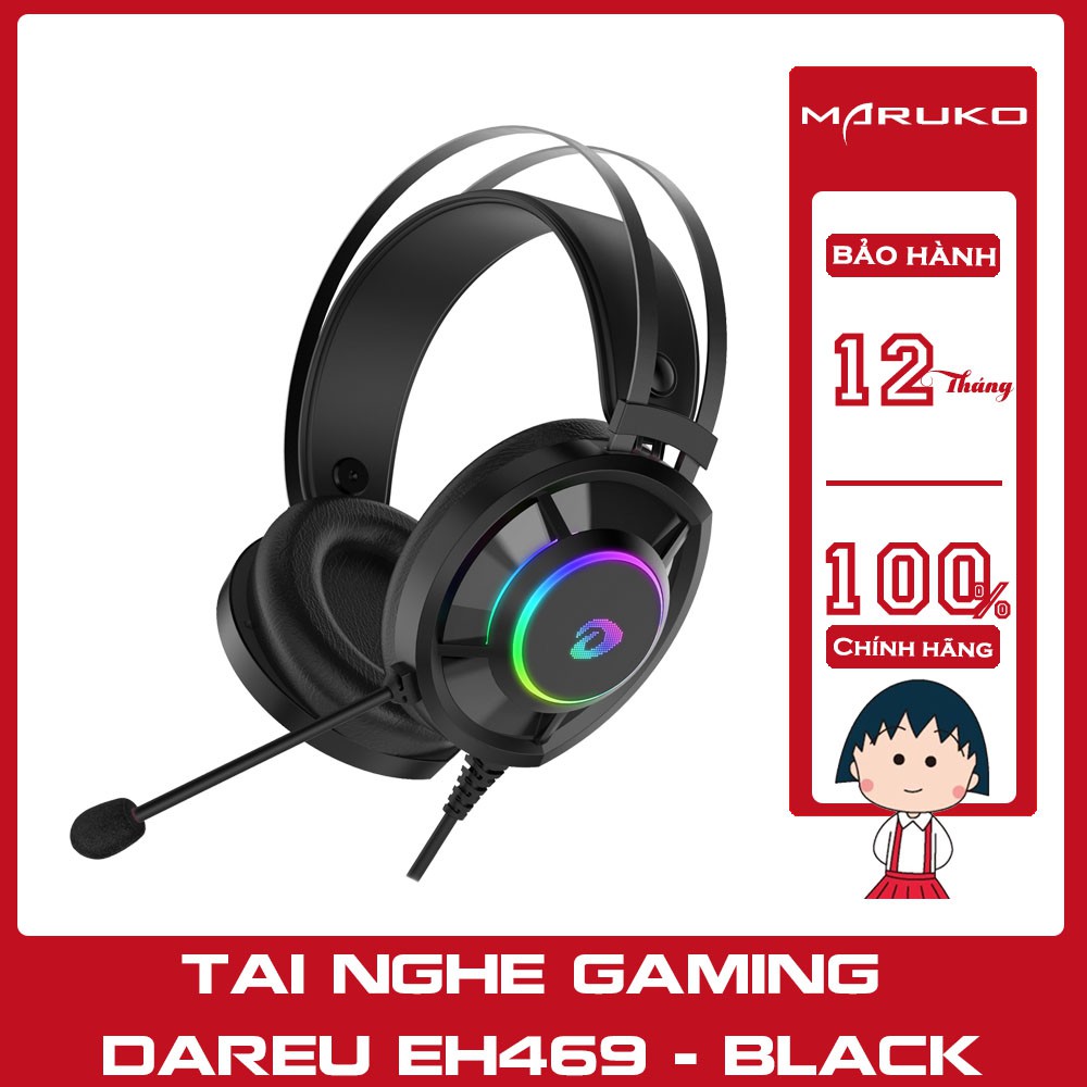 Tai nghe Gaming Dareu EH469 7.1 RGB Led - Chính hãng